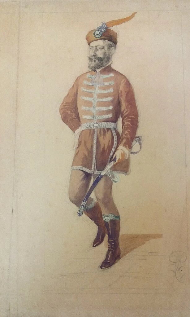 Danza Ungherese (Studio di pannello decorativo per il Teatro Comunale di Rio de Janeiro) - Museo Nazionale di Belle Arti, Rio de Janeiro